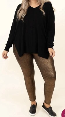 Leggings Chic Soul Bronce Serpiente 3X Foto 1 de 4