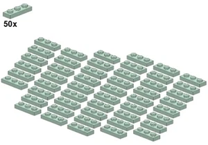 LEGO® - Plates - Sandgreen - 3623-12 - 1x3 (50Stk) - Platte - Sandgrün - Picture 1 of 1