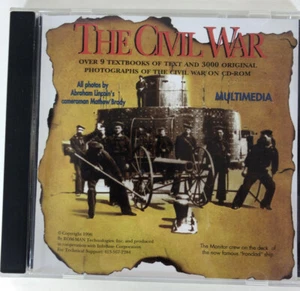 The Civil War: Over 9 Textbooks, 3000 Photographs On CD-ROM Home School Software - Bild 1 von 9