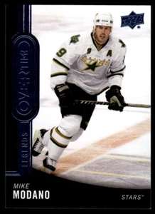 2014-15 Upper Deck Overtime BLUE Mike Modano Dallas Stars #42 R113 - Picture 1 of 2