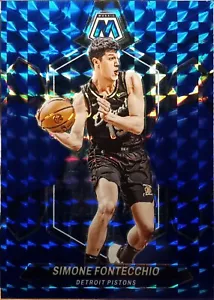 Simone Fontecchio Detroit Pistons Blue Mosaic /199 SP 2023-24 Mosaic #133 NM-MT - Picture 1 of 2