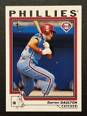 2004 topps retired signature Baseball Card #106 Darren Daulton (Phillies ) - Image 1 of 3