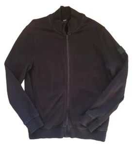 HUGO BOSS Bomber Jacket Track Top Mens L Black Label Jersey Fabric - Was £145 - Picture 1 of 14