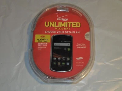 Samsung Illusion SCHI110 2GB (Verizon) PrePaid Smartphone Factory Sealed READ - Image 1 of 2