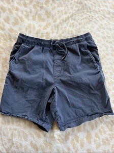 American Eagle Navy Blue Drawstring Shorts Size Small Mens - Picture 1 of 4