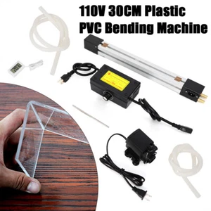 Máquina dobladora de PVC de plástico acrílico de 12" 300 mm calentador dobladora de calefacción caliente 110 V EE. UU. - Imagen 1 de 11