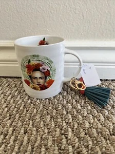 Frida Kahlo, Prima Design, Coffee Mug/Cup Lg 22 oz Portrait Front & Quote Back, - Picture 1 of 5