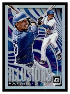 2020 Donruss Optic #OI-7 Mookie Betts Los Angeles Dodgers Baseball - Picture 1 of 2