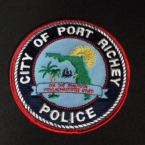 City of Port Richey Police Department Schulteraufnäher - Bild 1 von 2