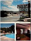 Postcard: Rustic Oak Motor Inn - Downtown Branson, Missouri - Amenities & C A230