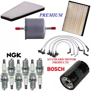 Tune Up Kit Filters Wire Spark Plugs Fit FORD TAURUS V6 3.0L OHV 2000 - Picture 1 of 1