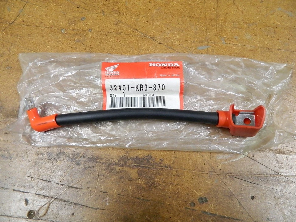 CABLE BATERÍA POSITIVO HONDA OEM 1996-16 REBEL 250 32401-KR3-870 NUEVO DE STOCK Foto 1 de 1
