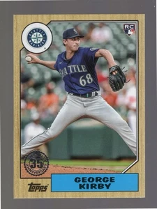 2022 Topps Update 87TBU-36 George Kirby Rookie RC - Picture 1 of 2