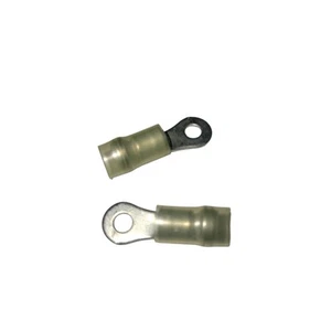 12-10 Ga. Nylon Insulated Ring Terminal #6 Stud Pkg 100 - Picture 1 of 1