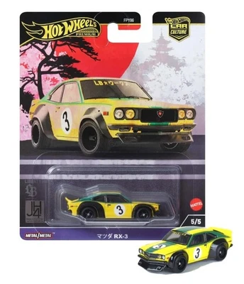 New Hot Wheels Premium Car Culture Japan Historics 4 Mazda RX-3 - Image 1 of 4