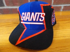 DE COLECCIÓN AÑOS 90 DREW PEARSON NEW YORK GIANTS RARO TVOLTZ GORRA SNAPBACK TALLA ÚNICA - Imagen 1 de 9