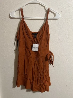Mono Forever 21 Naranja/Rojo con Correas Ajustables Nuevo con Etiquetas Talla Mediana Foto 1 de 4