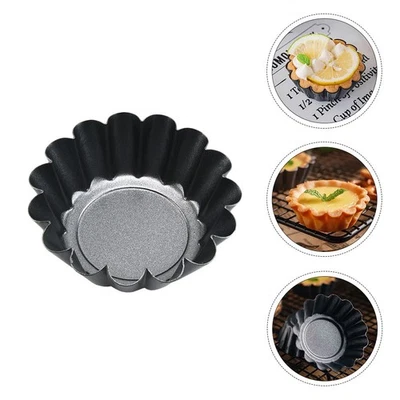  12 stücke eisen ei tart formen mini törtchen pfannen muffin kuchenform mini pie - Bild 1 von 4