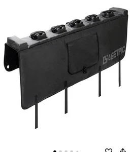 Tailgate Bike Pads for Mid-size Truck w Secure Bike Frame Straps - Picture 1 of 4