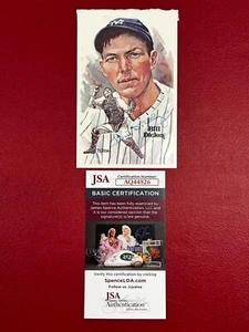 Bill Dickey Signed Perez Steele Postcard w/ JSA New York Yankees (d.1993) - Picture 1 of 4