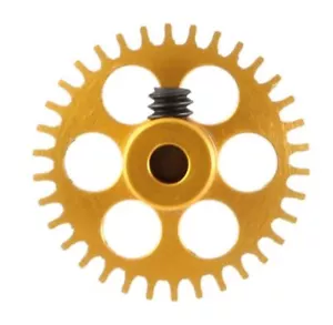 NSR Extralight Anglewinder Spur Gear 34z axle Ø 3/32" 6534 - Picture 1 of 3