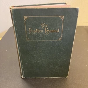 The Psalter Hymnal Hardcover Book 1927 Presbyterian Bible School Pittsburgh PA - Bild 1 von 8