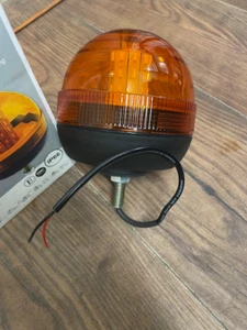 LED Amber Beacon Single Bolt Mount, Vapormatic VLC6141 - Bild 1 von 2