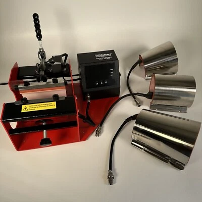 USCutter Multi-Mug Mug Press 5-in-1 w 3 Attachments Tested Works Model- MTMP5IN1 - Image 1 of 4