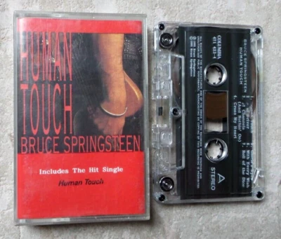 CASSETTE AUDIO MUSIQUE TAPE / BRUCE SPRINGSTEEN - HUMAN TOUCH - ALBUM 1992 - Photo 1/2