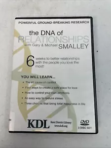 DNA of Relationships: The DVD Series 3-Discs Set / Romance / Education Smalley - Imagen 1 de 6