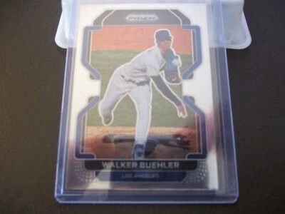 2022 Panini Prizm Silver Prizm Walker Buehler #72 Los Angeles Dodgers - Image 1 of 4