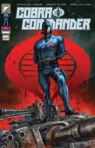 COBRA COMMANDER #1 ALAN QUAH MEGACON EXCL VARIANT LIMITED 500 W/COA G.I. JOE HOT - Picture 1 of 1