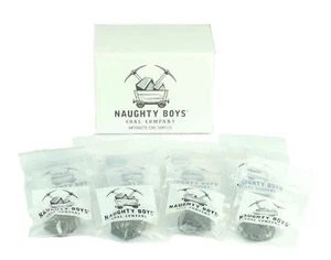 Naughty Boys Coal Company 12 pack Bagged Anthracite Nut Coal Stocking Stuffers - Picture 1 of 4