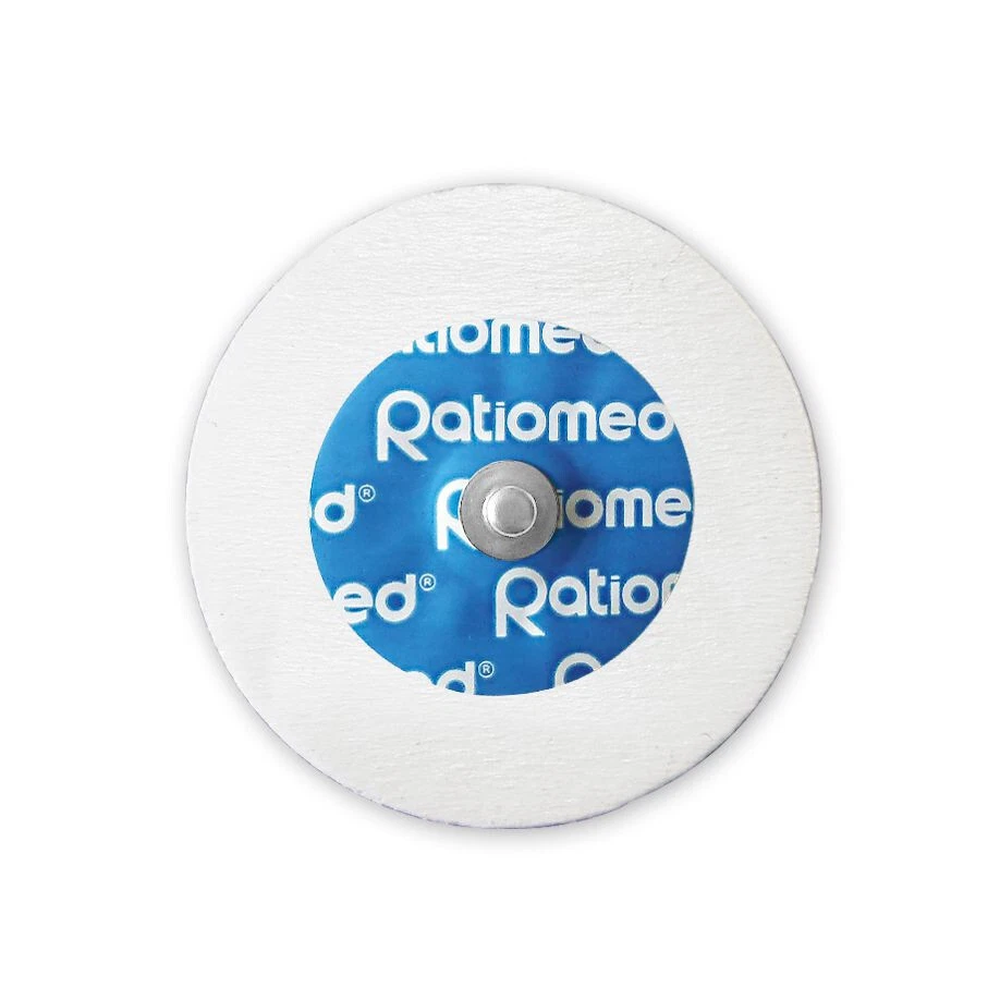30 Stk. Ratiomed Elektroden 50mm LiquidGel Schaumstoff Kurzzeit EKG