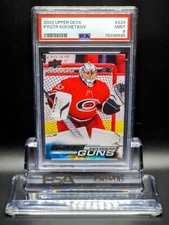 Pyotr Kochetkov 2022-23 Upper Deck Series 1 Hockey Young Guns #224 RC Mint PSA 9