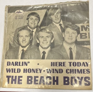 Beach Boys Darlin BRAZIL Picture Sleeve EP 7" - Picture 1 of 4