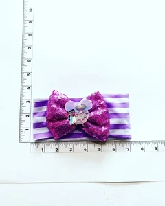 Handmade Hair Bows - Disney Princess - Aladdin - Elastic Headband #4 - Picture 1 of 1