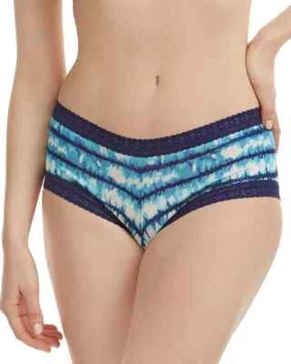 Hanky Panky Dream Boyshorts Panties Womens S Indigo Stripe Style #631274 $29 NWT - Image 1 of 4