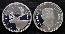 Canada 2008 Silver Proof Twenty-Five Cent Piece!!