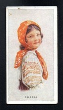 RUSSIA 1924 CANADA IMPERIAL TOBACCO CHILDREN OF ALL NATIONS #39 VGEX+ NO CREASES