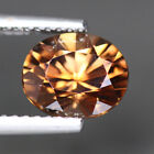 2.44 CTS_GREAT DIAMOND LUSTER HUE_100% NATURAL CANCAVE CUT BROWN ZIRCON_UNHEATED