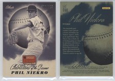 2013 Panini America's Pastime Characters of the Game /125 Phil Niekro #CG8 HOF
