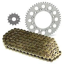  Yamaha YZ85 2006 2007 2008 2009 428 SHDR cadena dorada kit piñón delantero trasero Foto 1 de 4