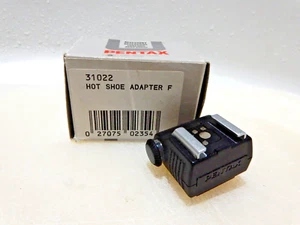 PENTAX OFF-CAMERA HOT SHOE ADAPTER F, New in Box 31022 - Picture 1 of 1