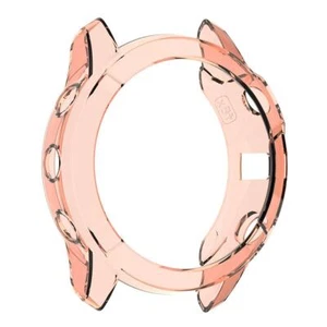 TPU Transparent Protective Case Cover Frame for Fenix 6X (Pink) - Zdjęcie 1 z 7