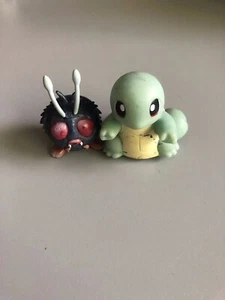 Vintage Pokemon Nintendo Tomy Squirtle and Venonat - Picture 1 of 6