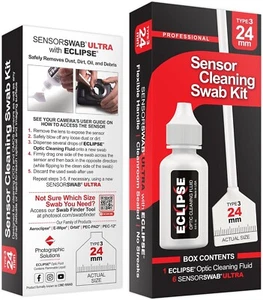 Photographic Solutions Sensor Reinigung Tupfer Kit + Sonnenfinsternis für Vollformatkameras - Bild 1 von 9