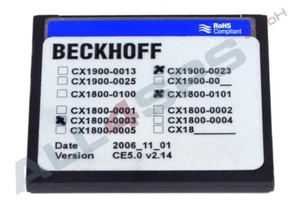 BECKHOFF SPEICHERKARTE, CX1800-0003 - Picture 1 of 2
