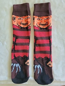 Nightmare on Elm Street Freddy Krueger (6-12, Crew Socks) horror movie, 1PR, NEW - Picture 1 of 4