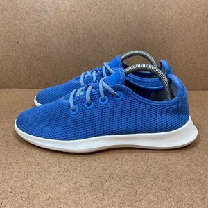 Sneakers Allbirds uomo Tree Runners blu a rete taglia 8 leggere comode - Foto 1 di 8